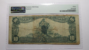 $10 1902 Downers Grove Illinois IL National Currency Bank Note Bill Ch. #9725