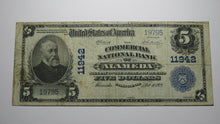 Load image into Gallery viewer, $5 1902 Alameda California CA National Currency Bank Note Bill! Ch. #11942 VF!