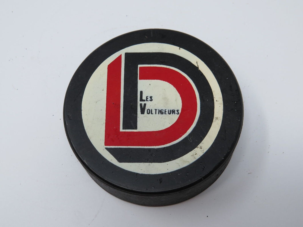 Drummondville Voltigeurs QMJHL Official Viceroy Game Used Puck Hockey Team