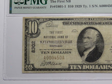 Load image into Gallery viewer, $10 1929 Kitzmillerville Maryland National Currency Bank Note Bill Ch. #8302 F15