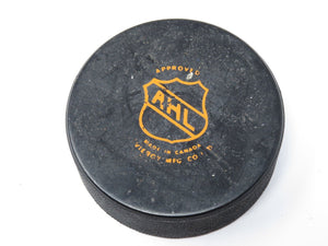 Newmarket Saints AHL Official Viceroy InGlasco Game Used Puck Hockey Team RARE