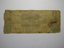 Load image into Gallery viewer, $1 1861 Winchester Virginia VA Obsolete Currency Bank Note Bill Corp. of Win.