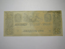 Load image into Gallery viewer, $2 18__ Winchester Virginia Obsolete Currency Bank Note Bill Bank of the Valley!