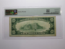 Load image into Gallery viewer, $10 1929 White River Junction Vermont National Currency Bank Note Bill #3484 PMG