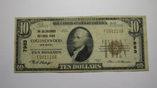 Load image into Gallery viewer, $10 1929 Collingswood New Jersey NJ National Currency Bank Note Bill Ch #7983 VF