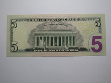 Load image into Gallery viewer, $5 2017 Radar Serial Number Federal Reserve Currency Bank Note Bill #34866843