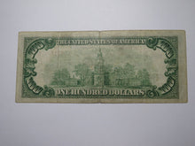 Load image into Gallery viewer, $100 1929 Chicago Illinois IL National Currency Note Federal Reserve Bank FINE