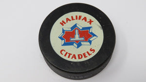 Halifax Citadels AHL Official Viceroy InGlasco Game Puck Defunct Hockey Team