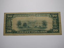 Load image into Gallery viewer, $20 1929 Summit New Jersey NJ National Currency Bank Note Bill Ch. #5061 RARE