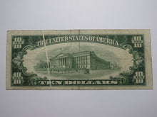 Load image into Gallery viewer, $10 1950-A Gutter Fold Error Federal Reserve Bank Note Currency Bill Very Fine