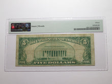 Load image into Gallery viewer, $5 1929 Augusta Georgia GA National Currency Bank Note Bill Ch. #1860 F15 PMG