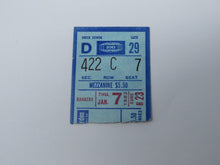 Load image into Gallery viewer, January 7, 1982 New York Rangers Vs. Vancouver Canucks NHL Hockey Ticket Stub