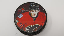 Load image into Gallery viewer, Sean Monahan Calgary Flames Autographed Signed NHL Souvenier Hockey Puck