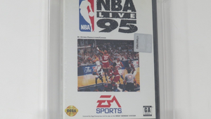 NBA Live '95 Basketball Sega Genesis Factory Sealed Video Game Wata 9.0 A+