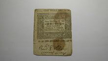 Load image into Gallery viewer, 1780 One Shilling Hartford Connecticut CT Colonial Currency Note Bill RARE ISSUE