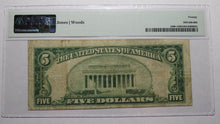 Load image into Gallery viewer, $5 1929 Marianna Florida FL National Currency Bank Note Bill Ch #6110 VF20 PMG