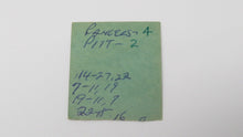 Load image into Gallery viewer, December 22, 1971 New York Rangers Vs Pittsburgh Penguins NHL Hockey Ticket Stub