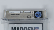 Load image into Gallery viewer, Madden &#39;96 NFL Football Sega Genesis Factory Sealed Video Game Wata Graded 9.4