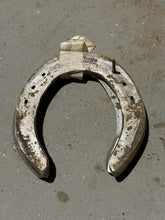 Load image into Gallery viewer, Whatsdachances Darby Dan Farm Racehorse Used Worn Horse Shoes Horseshoes