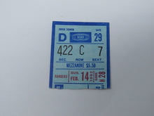 Load image into Gallery viewer, February 14, 1982 New York Rangers Vs. Quebec Nordiques NHL Hockey Ticket Stub