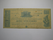 Load image into Gallery viewer, $.25 1861 Winchester Virginia VA Obsolete Currency Bank Note Bill Corp. of Win.