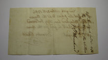 Load image into Gallery viewer, 1794 $50 Promissory Note Payable in New York Colonial Currency Note James Bogart