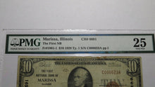 Load image into Gallery viewer, $10 1929 Marissa Illinois IL National Currency Bank Note Bill Ch. #6961 VF! RARE