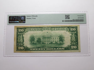 $20 1929 Lebanon Kansas KS National Currency Bank Note Bill Ch. #5799 VF25 PMG