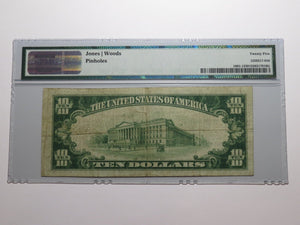 $10 1929 Moab Utah UT National Currency Bank Note Bill Charter #10925 VF25 PMG