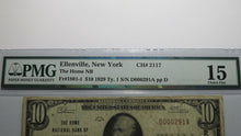 Load image into Gallery viewer, $10 1929 Ellenville New York NY National Currency Bank Note Bill Ch. #2117 F15