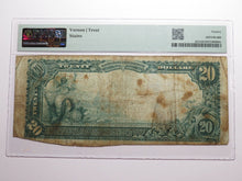 Load image into Gallery viewer, $20 1902 Formoos Kansas KS National Currency Bank Note Bill Ch. #8596 PMG F12