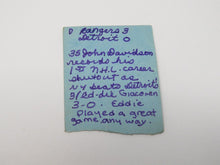 Load image into Gallery viewer, November 12, 1975 New York Rangers Red Wings Hockey Ticket Stub Davidson 1st SO