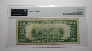 $20 1929 What Cheer Iowa IA National Currency Bank Note Bill Ch. #3192 VF25 PMG