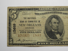 Load image into Gallery viewer, $5 1929 New Orleans Louisiana LA National Currency Bank Note Bill Charter #13689