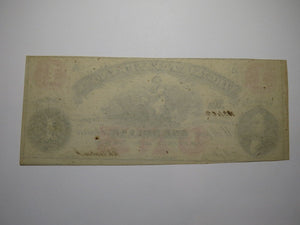 $1 1862 Richmond Virginia VA Obsolete Currency Treasury Bank Note Bill XF