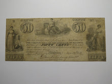 Load image into Gallery viewer, $.50 1837 Reading Pennsylvania PA Obsolete Currency Bank Note Borough of Reading