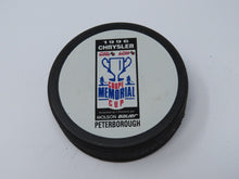 Load image into Gallery viewer, 1996 Chrysler Memorial Cup Official Game Puck Hockey Peterborough Ontario