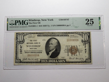 Load image into Gallery viewer, $10 1929 Winthrop New York National Currency Bank Note Bill Ch #10747 VF25 PMG