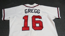 Load image into Gallery viewer, 1988 Tommy Gregg Atlanta Braves Game Used Worn MLB Baseball Jersey! Good Use!