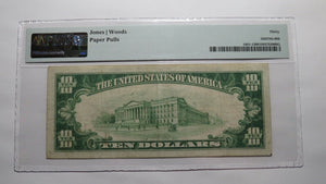 $10 1929 Park Falls Wisconsin WI National Currency Bank Note Bill Ch #10489 VF30