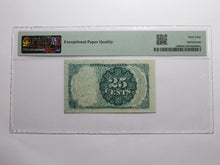 Load image into Gallery viewer, 1874 $.25 Fifth Issue Fractional Currency Obsolete Bank Note Bill 5th UNC64 PMG