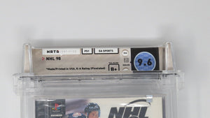 NHL '98 Hockey Sony Playstation Factory Sealed Video Game Wata Graded 9.6 B+ PS1