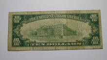 Load image into Gallery viewer, $10 1929 New Albany Indiana IN National Currency Bank Note Bill Ch. #775 FINE