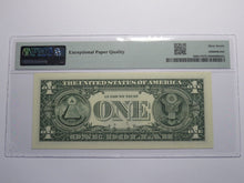 Load image into Gallery viewer, $1 2017 Radar Serial Number Federal Reserve Currency Bank Note Bill PMG UNC67EPQ