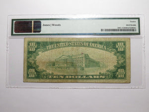 $10 1929 Whitehall New York NY National Currency Bank Note Bill Ch #8388 F12 PMG