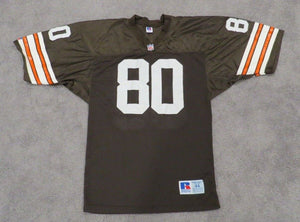 1995 Cleveland Browns Authentic Russell Football Jersey Size 44 #80