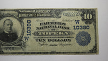 Load image into Gallery viewer, $10 1902 Topeka Kansas KS National Currency Bank Note Bill Charter #10390 FINE