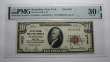 Load image into Gallery viewer, $10 1929 Tuckahoe New York NY National Currency Bank Note Bill #10525 VF30 PMG