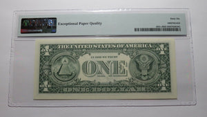 $1 2003A Repeater Serial Number Federal Reserve Currency Bank Note Bill UNC66EPQ