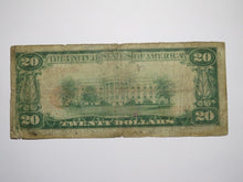 Load image into Gallery viewer, $20 1929 Pekin Illinois IL National Currency Bank Note Bill Charter #9788 RARE